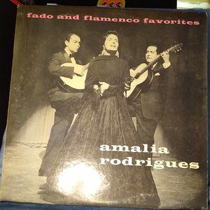 Amalia Rodrigues Fado and Flamenco Favorites 1958 Vinyl record